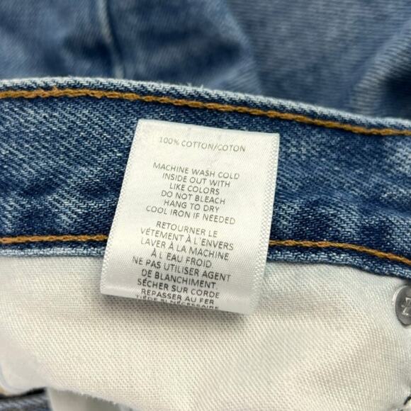 NOEND Denim High-Rise Straight Crop Jeans Size 26 - Picture 8 of 12